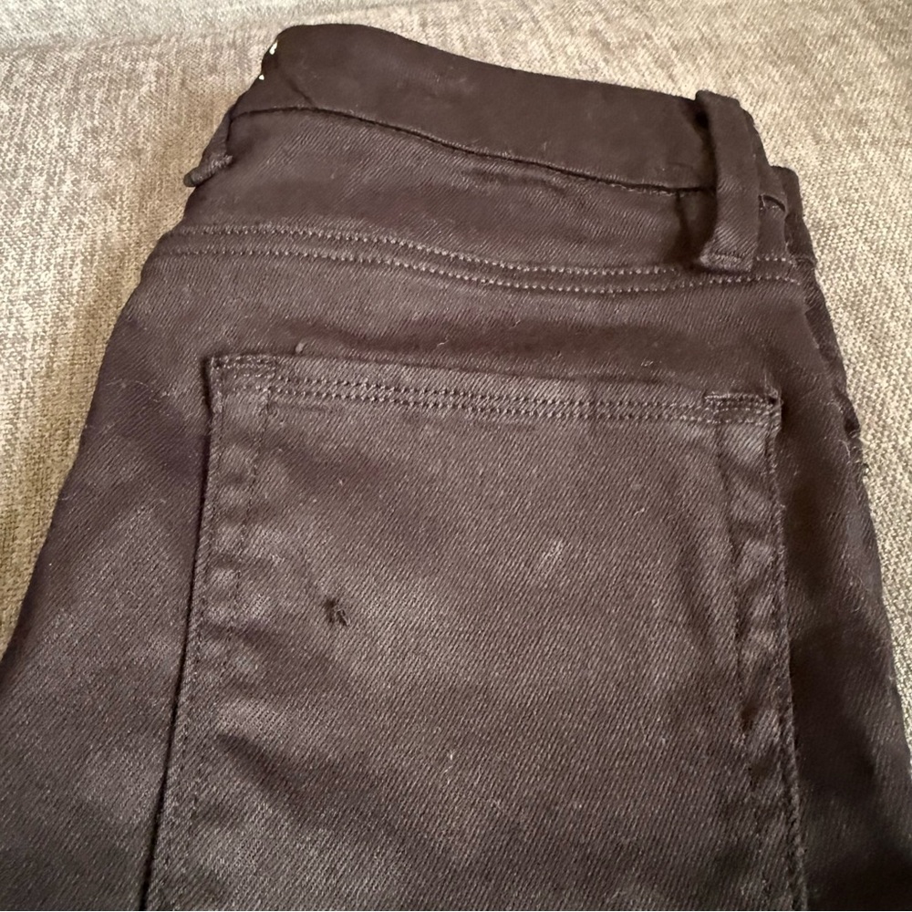 Good American Black Straight Leg Jeans - Picture 3 of 8